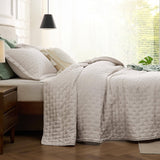 Bedsure Soft Ultrasonic Quilt Set