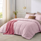 Basket Weave Pattern Down Alternative Comforter Set