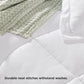 Basket Weave Pattern Down Alternative Comforter Set