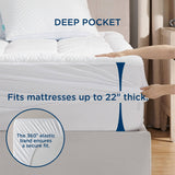 Quilted Cotton Mattress Pad