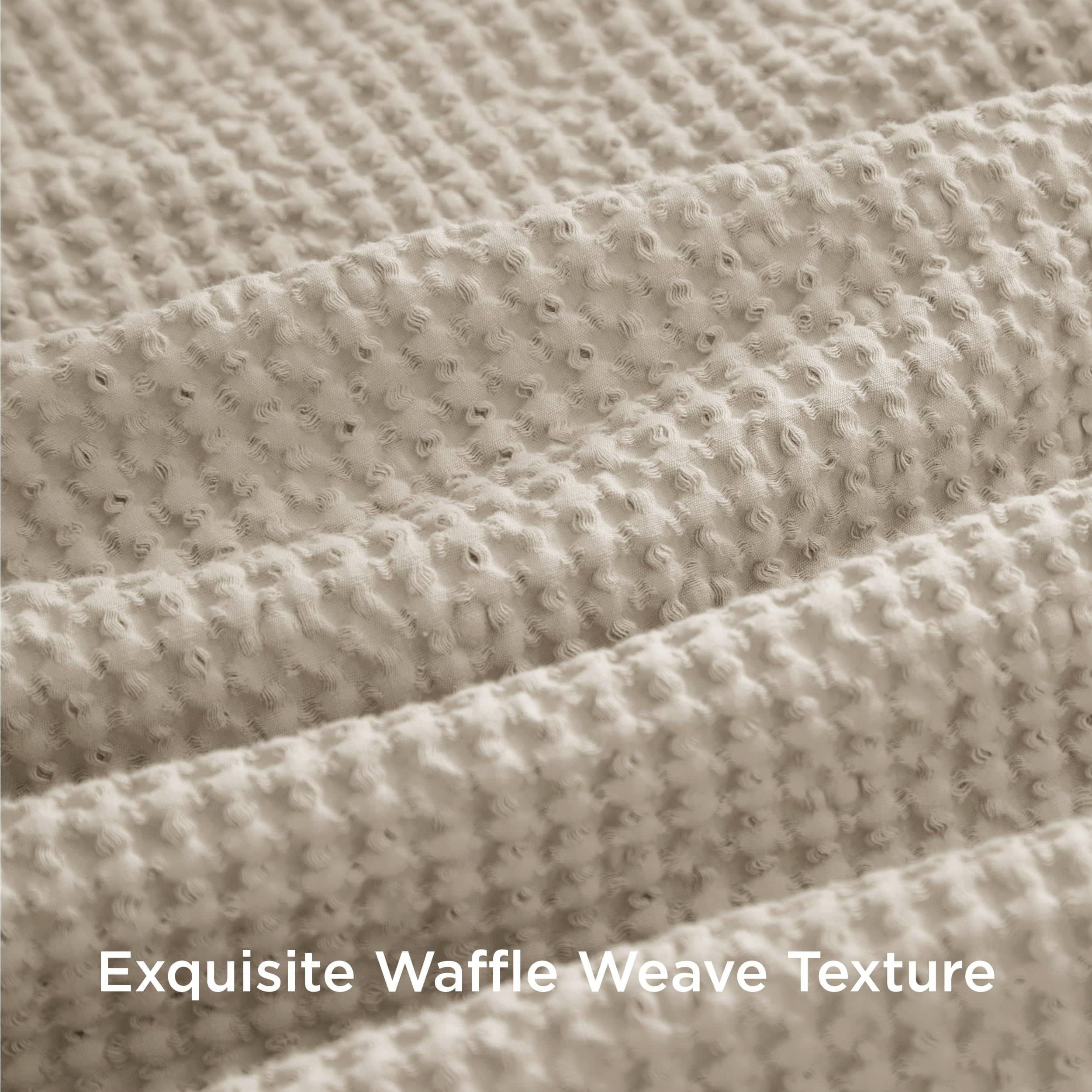 Cotton Waffle Weave Pillow Shams