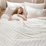 Jacquard Shaggy Sherpa Blanket