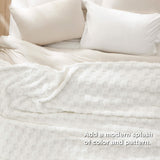 Jacquard Shaggy Sherpa Blanket