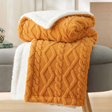 Bedsure Sherpa Throw Blanket For Couch