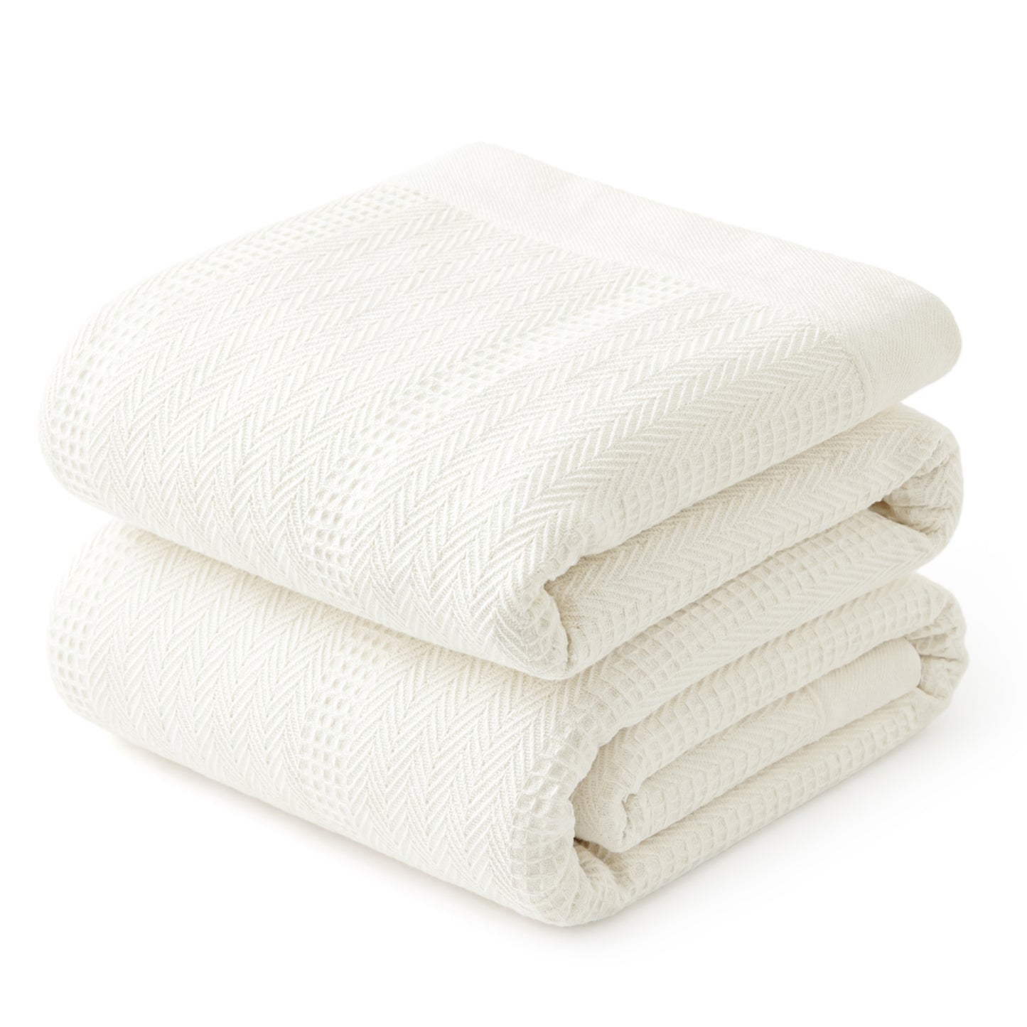 PureWoven™ Organic Cotton Textured Blanket