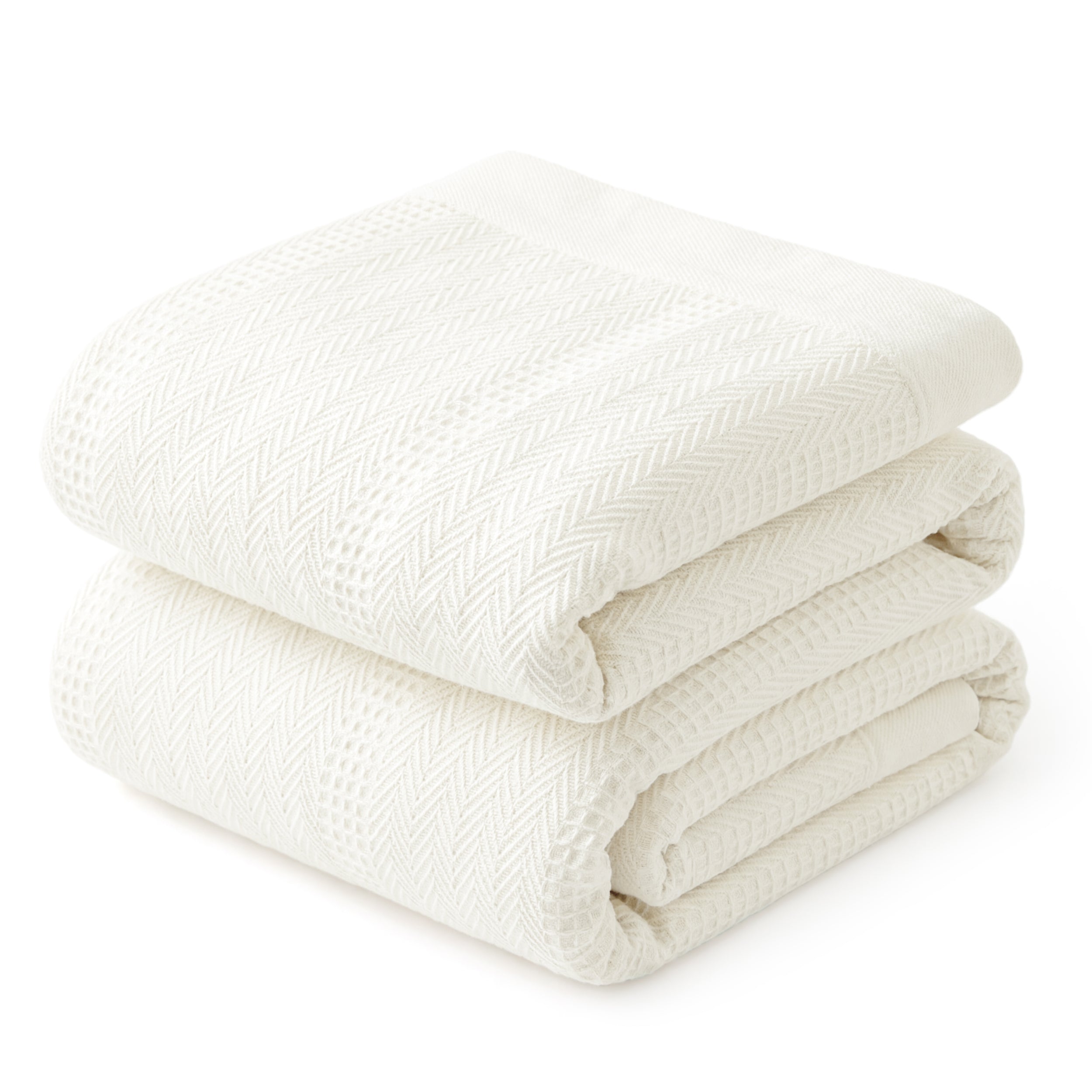 PureWoven™ Organic Cotton Textured Blanket