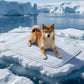 Wave Cooling Dog Mat