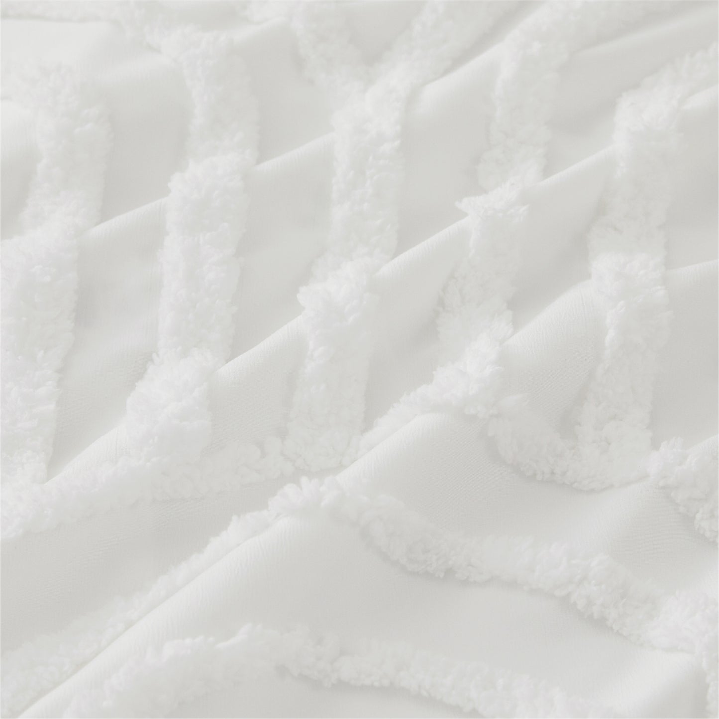 Fluffy Arch Tufted Comforter Set