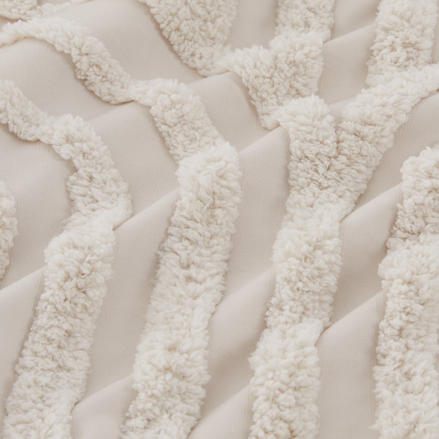 Fluffy Arch Tufted Comforter Set