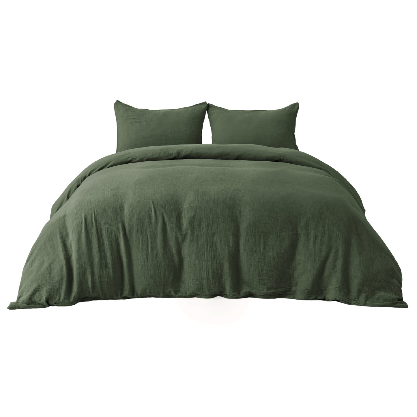 Rayon From Bamboo Cotton Muslin Duvet Cover Set