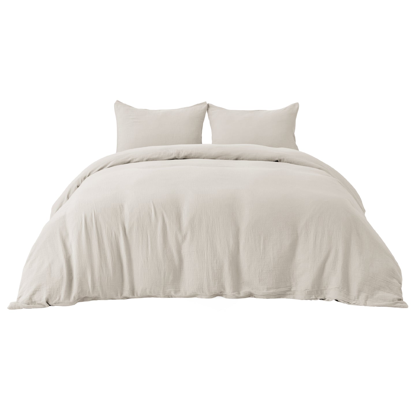 Rayon From Bamboo Cotton Muslin Duvet Cover Set