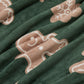 Christmas Fuzzy Sherpa Blanket