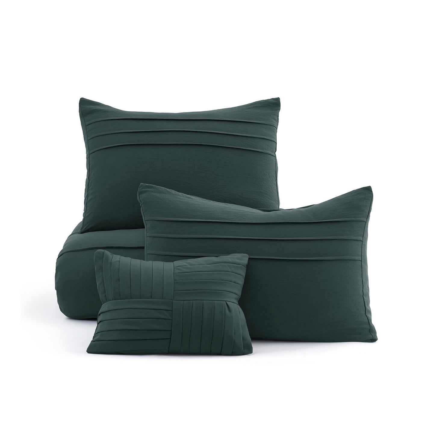 GentleSoft® Pinch Pleat Comforter Set