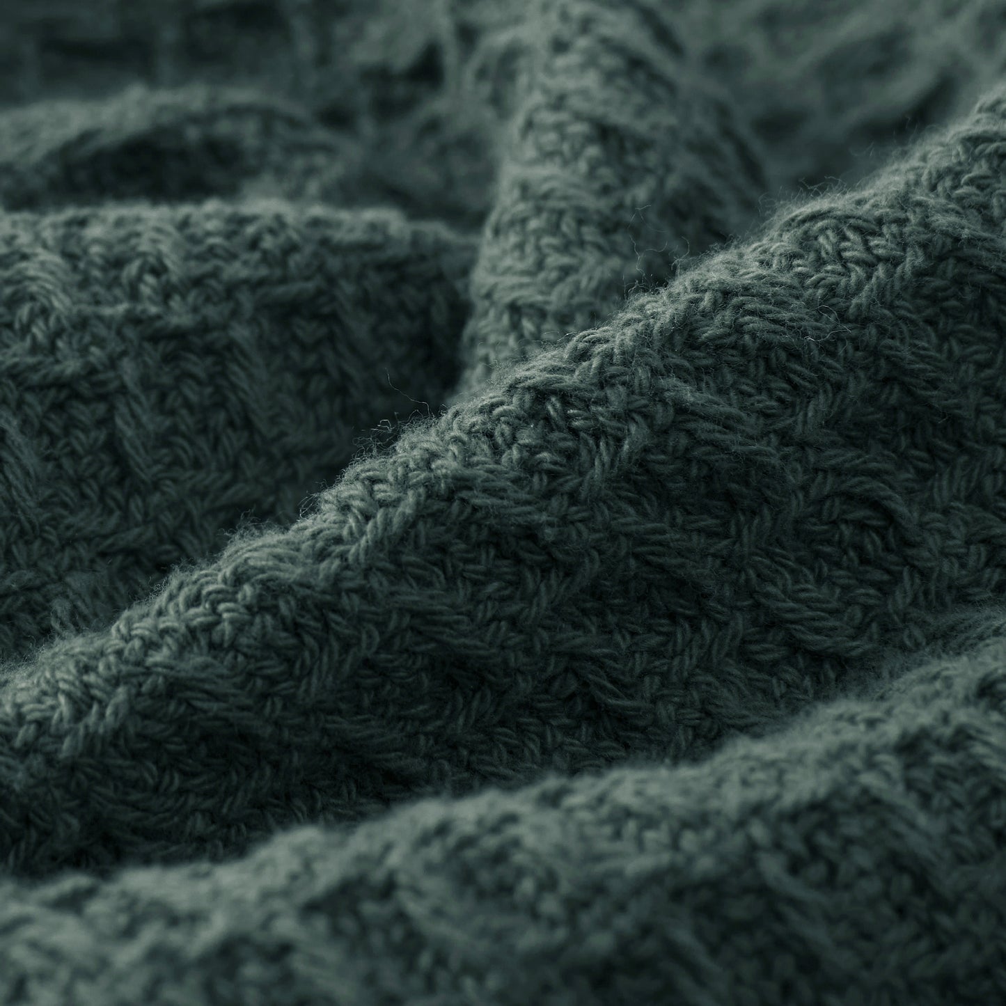 Cotton Waffle Weave Blanket