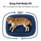 Oval Bolster Dog Bed