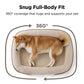 Oval Bolster Dog Bed