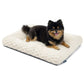 Soft Bubble Fleece Dog Bed