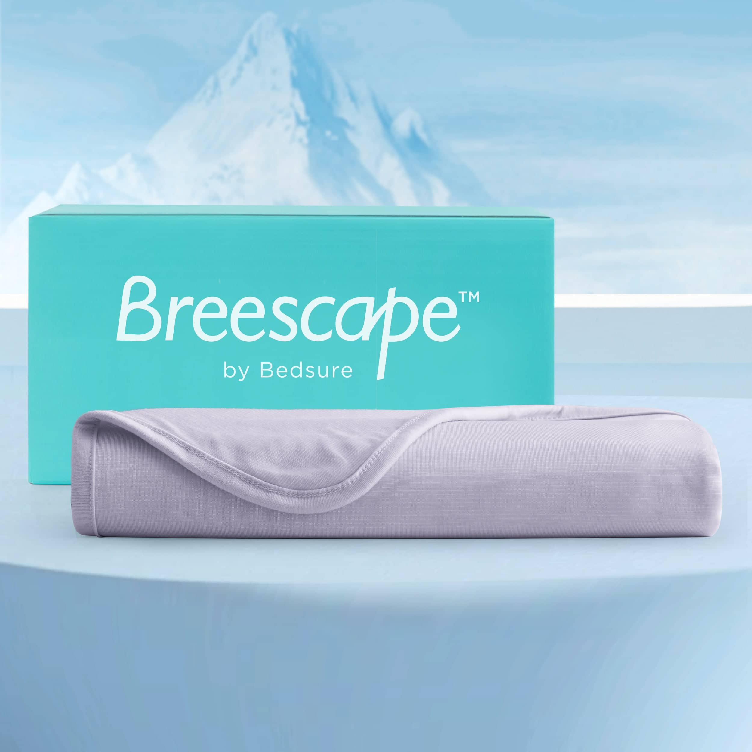 Bedsure Breescape Reversible Cooling Blanket for Hot Sleepers