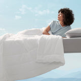 Bedsure Breescape Cooling Comforter for Hot Sleepers Q-Max>0.4