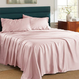 Bedsure Lyocell Cotton Sheet Set - Cooling Sheets