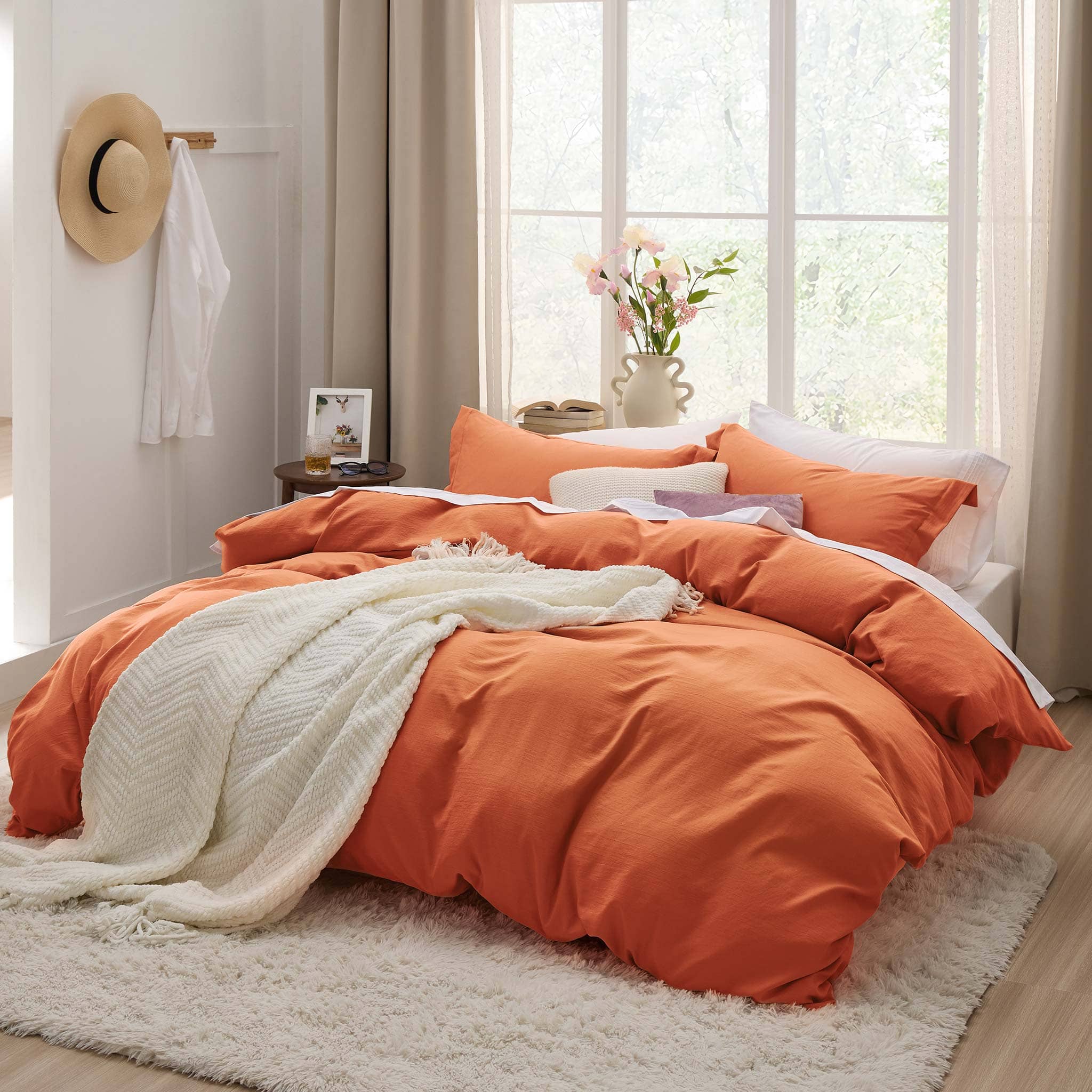 ButterySoft Ultra Soft Hypoallergenic Microfiber Duvet Cover Set