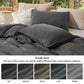 Rayon From Bamboo Cotton Muslin Duvet Cover Set