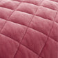Quilted Sherpa Fleece Heated Blanket