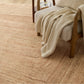 Faux Cashmere Jute-Look Area Rug