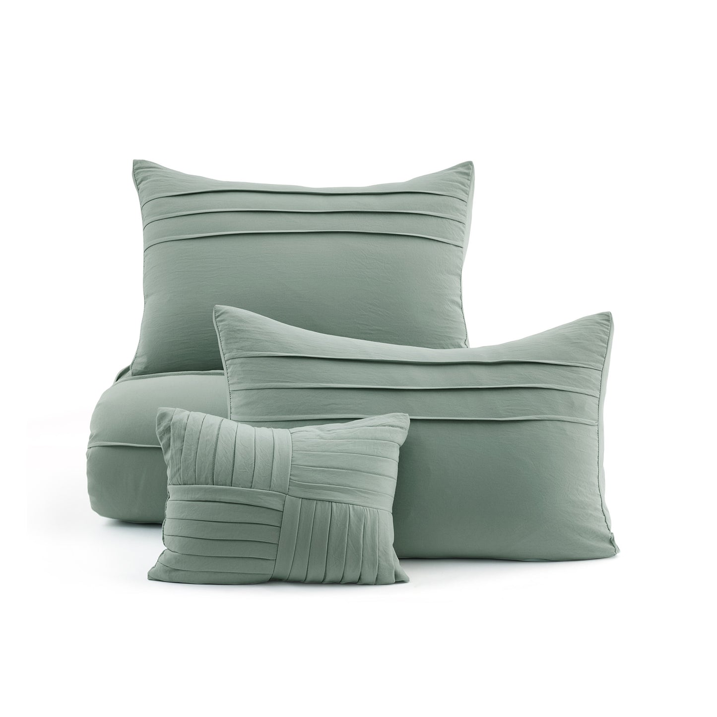 GentleSoft® Pinch Pleat Comforter Set