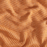 Air Yarn Knit Throw Blanket