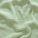 Air Yarn Knit Throw Blanket