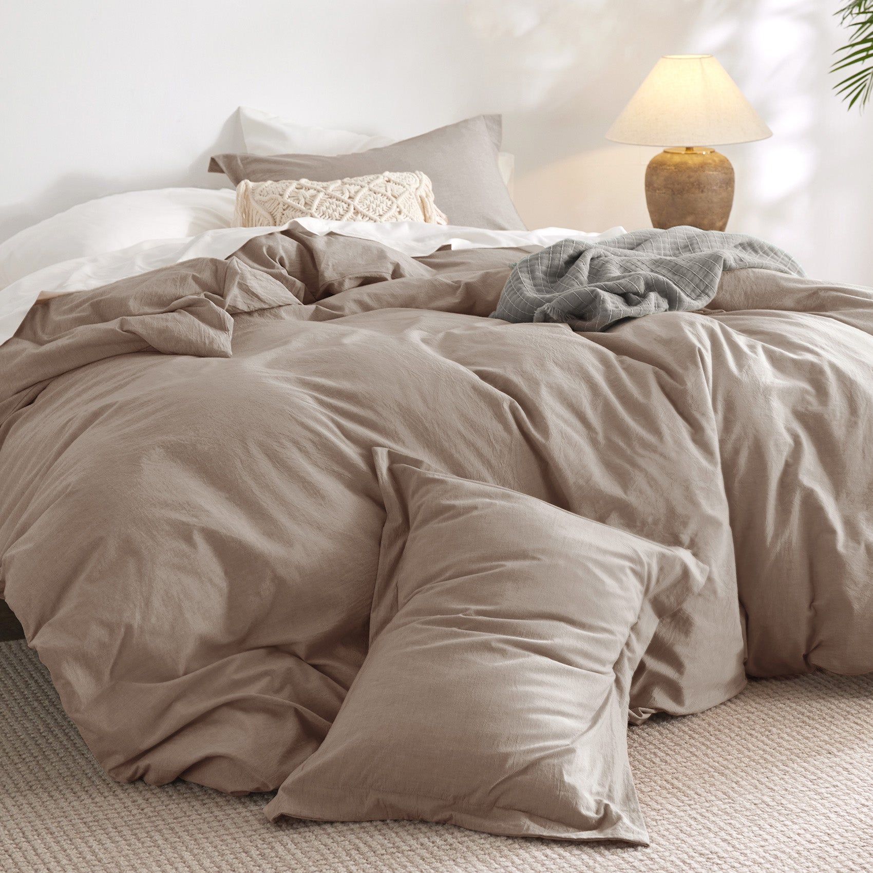 100% Washed Cotton Duvet Cover