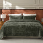 Luxury Velvet Quilt Set