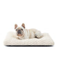 Soft Bubble Fleece Dog Bed