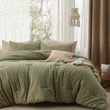 Prewashed Cotton Comforter Set