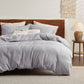 GentleSoft® Cotton Waffle Weave Duvet Cover Set