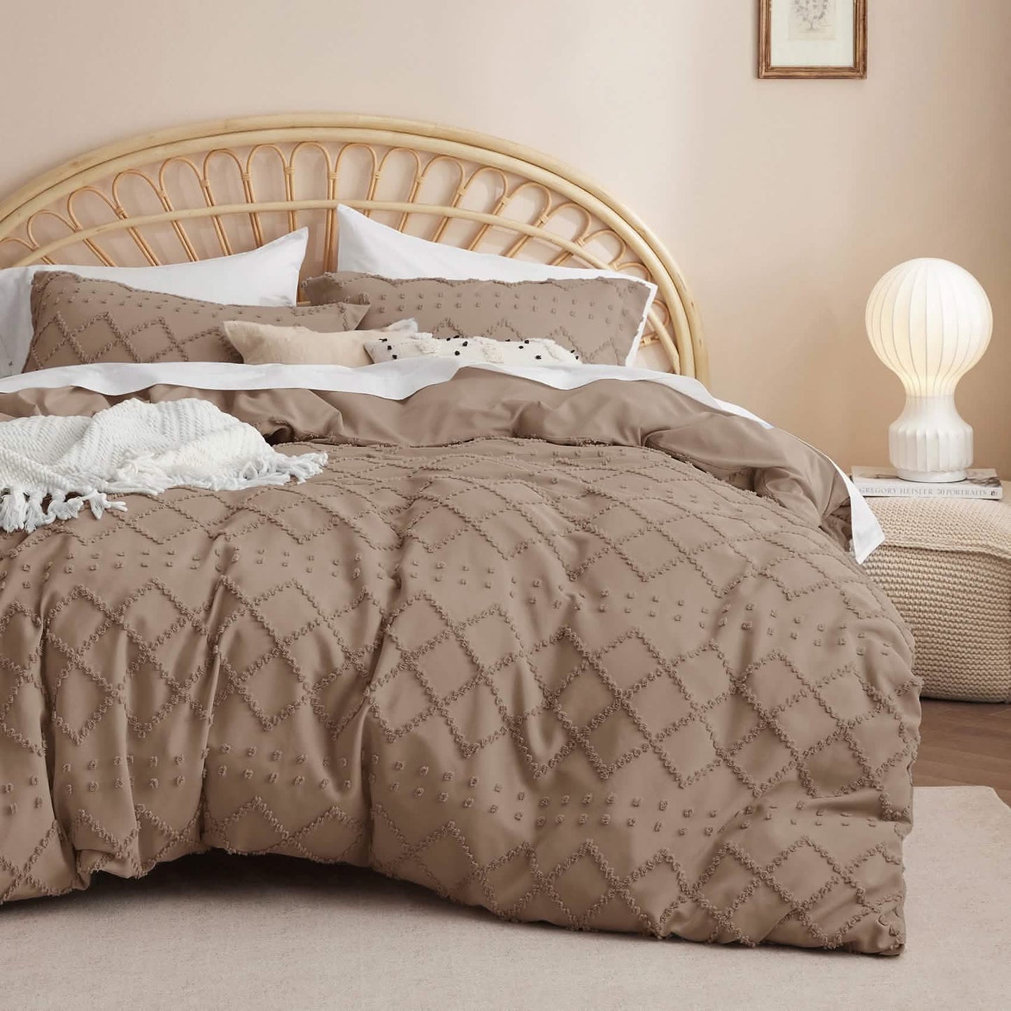 Embroidery Boho Duvet Cover Set