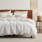 GentleSoft® Cotton Waffle Weave Duvet Cover Set