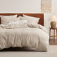 GentleSoft® Cotton Waffle Weave Duvet Cover Set