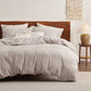 GentleSoft® Cotton Waffle Weave Duvet Cover Set