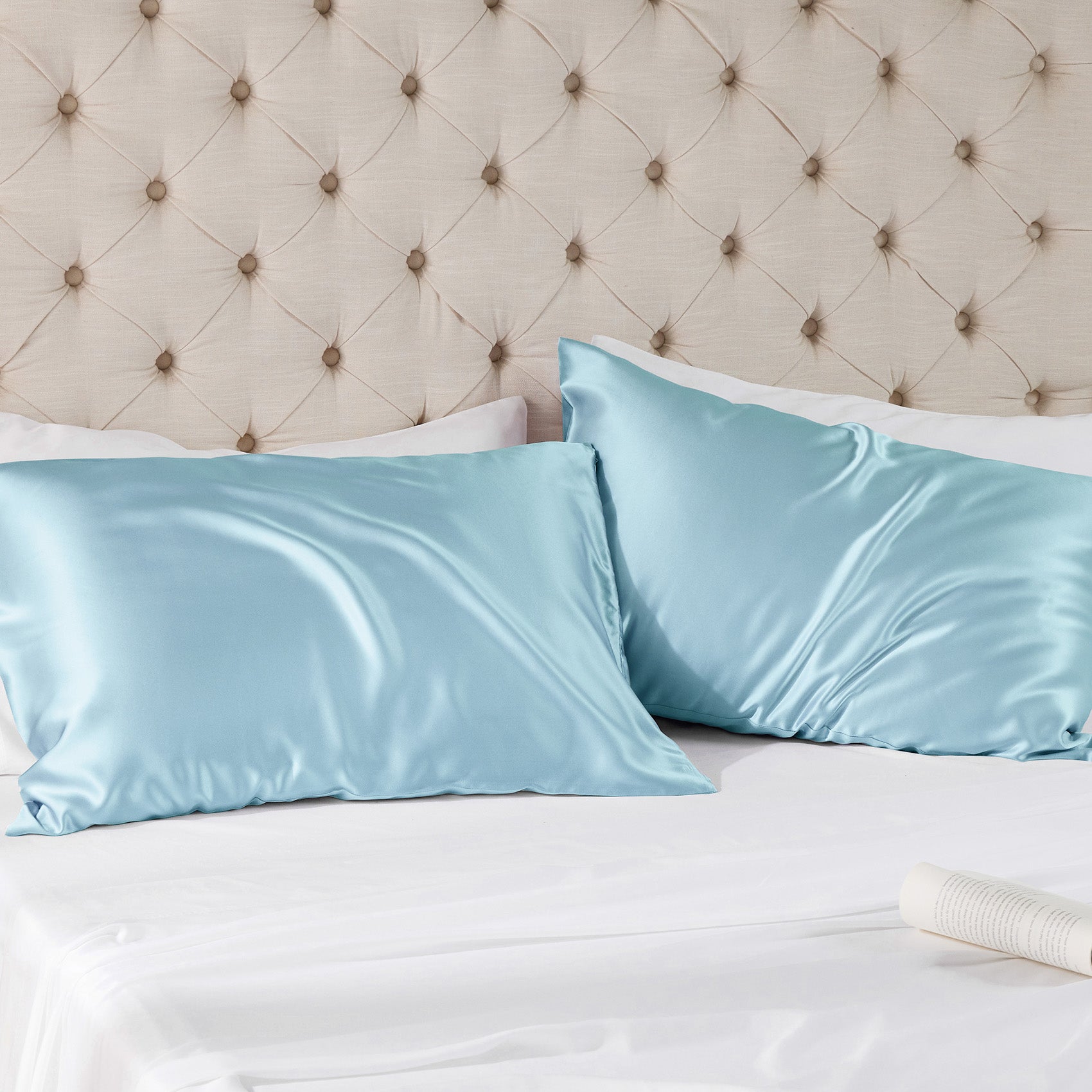 Bedsure Mulberry Silk Pillowcase