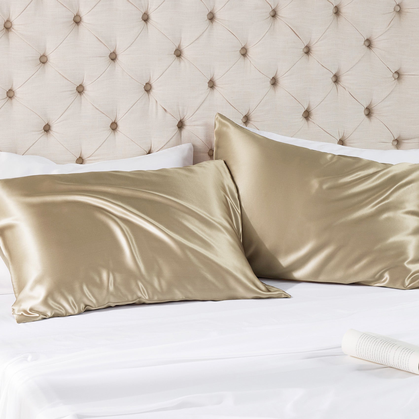 Bedsure Mulberry Silk Pillowcase