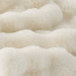 Bubble Faux Fur Heated Blanket