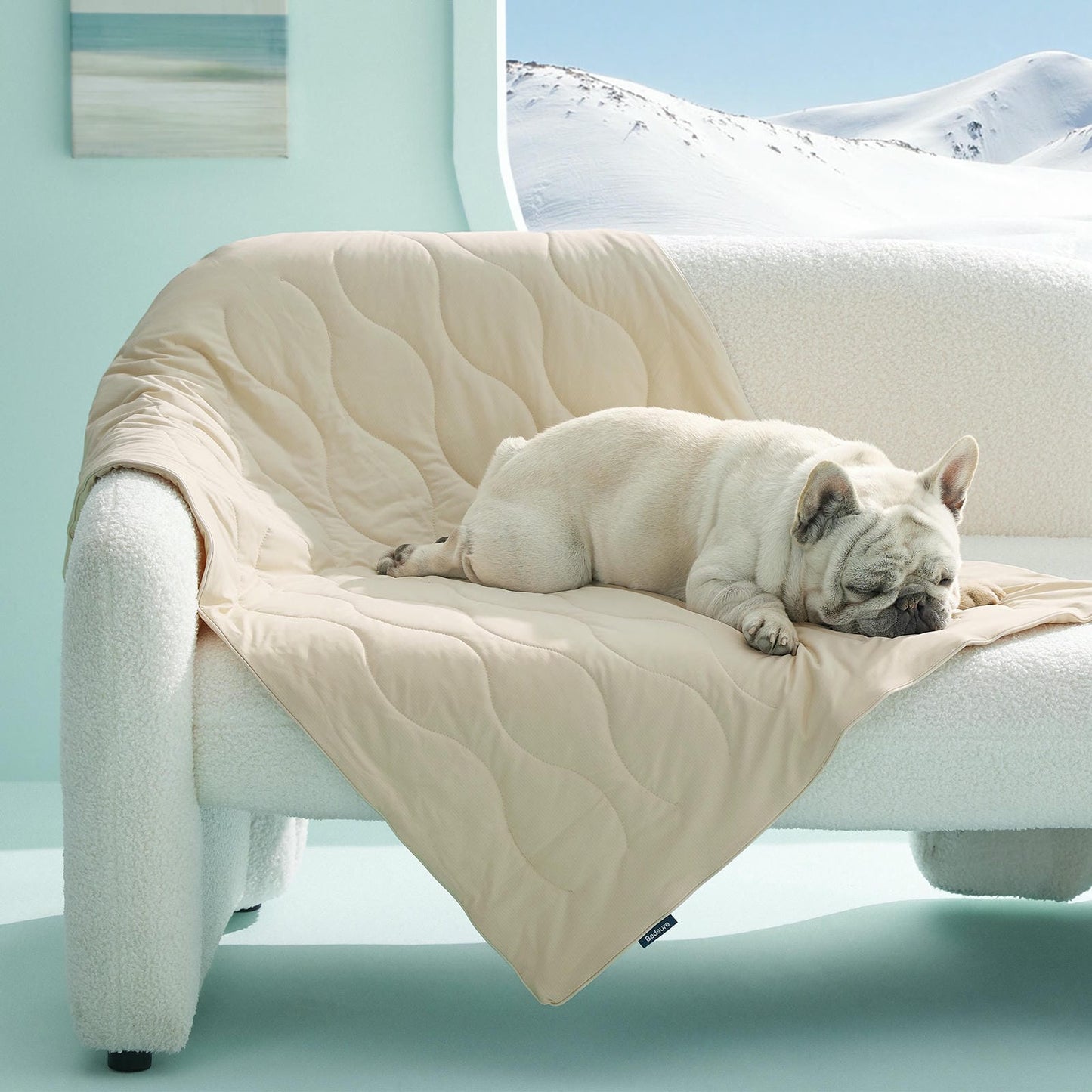 Textured Pet Cooling Blanket