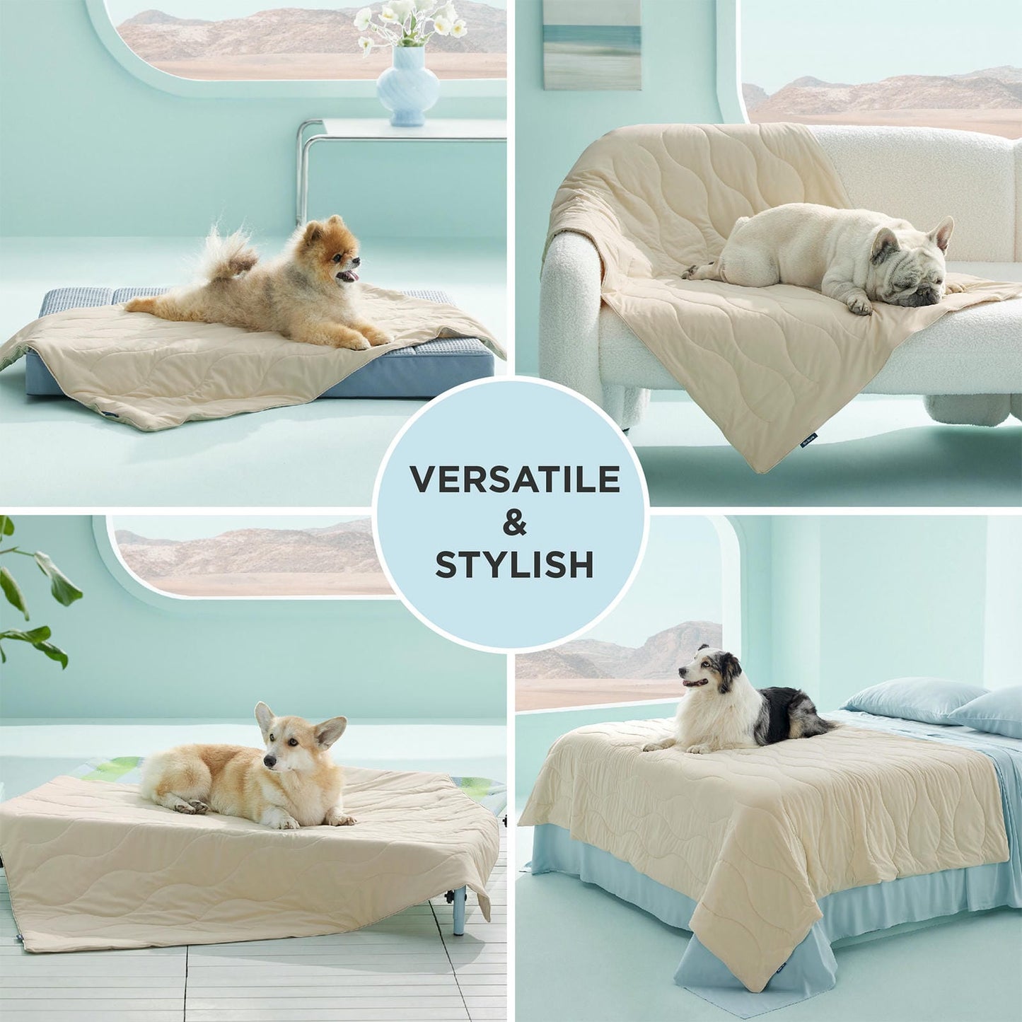 Textured Pet Cooling Blanket