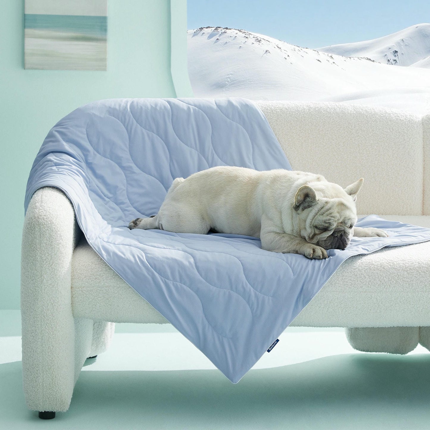 Textured Pet Cooling Blanket