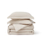 GentleSoft™ Cotton Waffle Weave Duvet Cover Set
