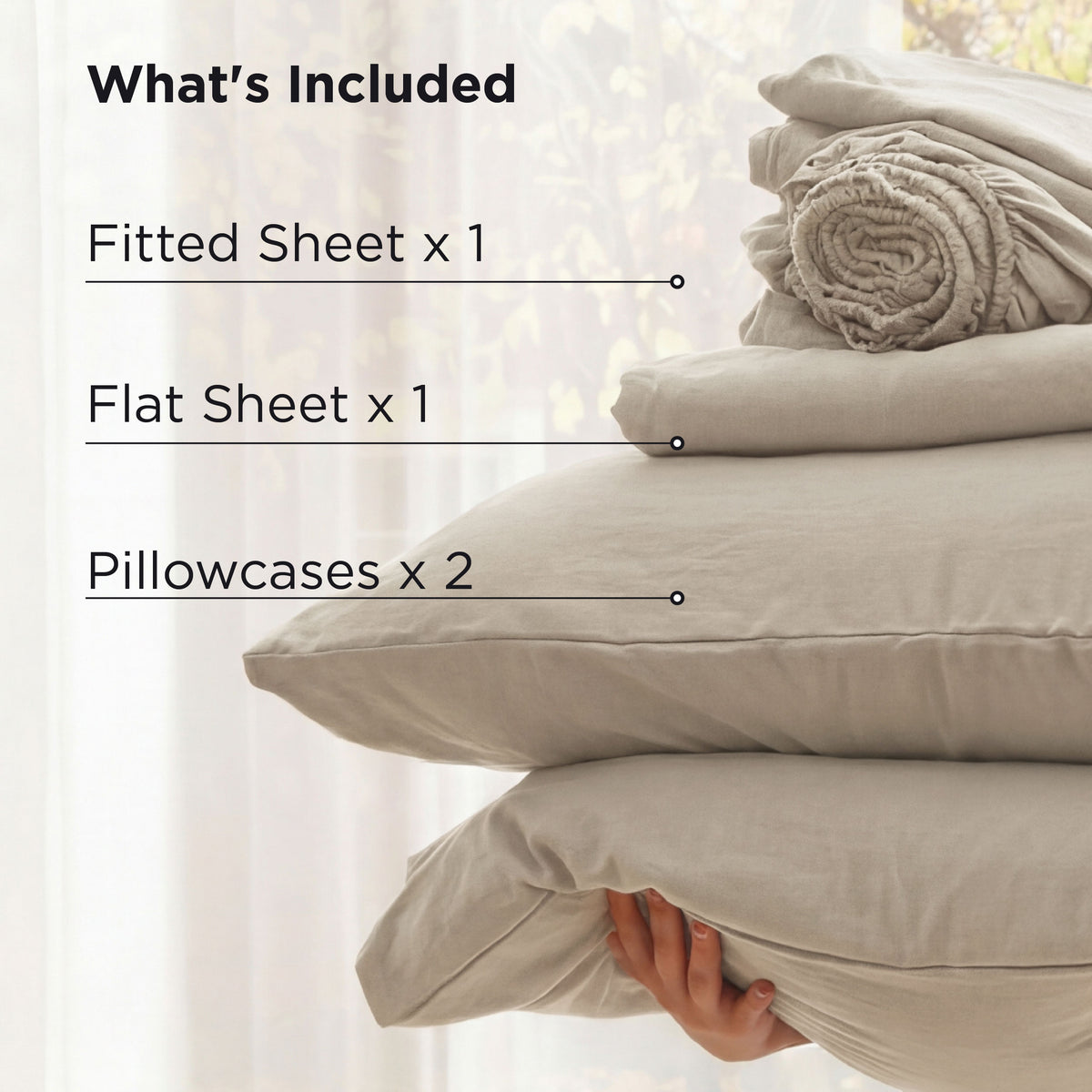 6-Pieces Extra Deep Sheet Sets