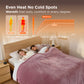 GentleSoft® Solid Flannel Heated Blanket