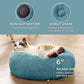 Calming Donut Bed for Dogs and Cats
